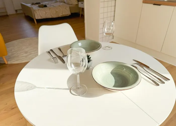 5 Min Zur Zentral Und Ruhig Komfort Fuer 2 Personen Апартаменты