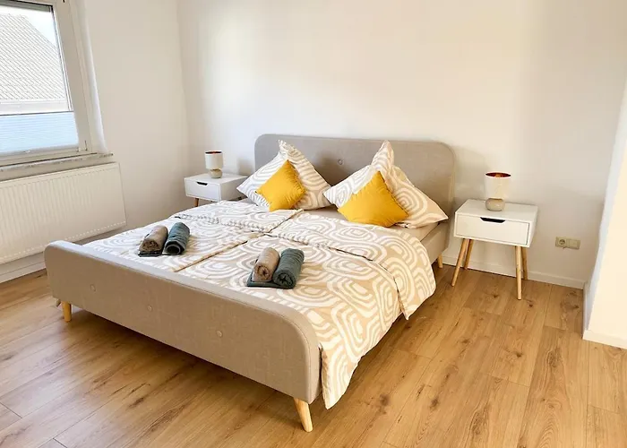 5 Min Zur Zentral Und Ruhig Komfort Fuer 2 Personen Апартаменты Мёнхен-Гладбах